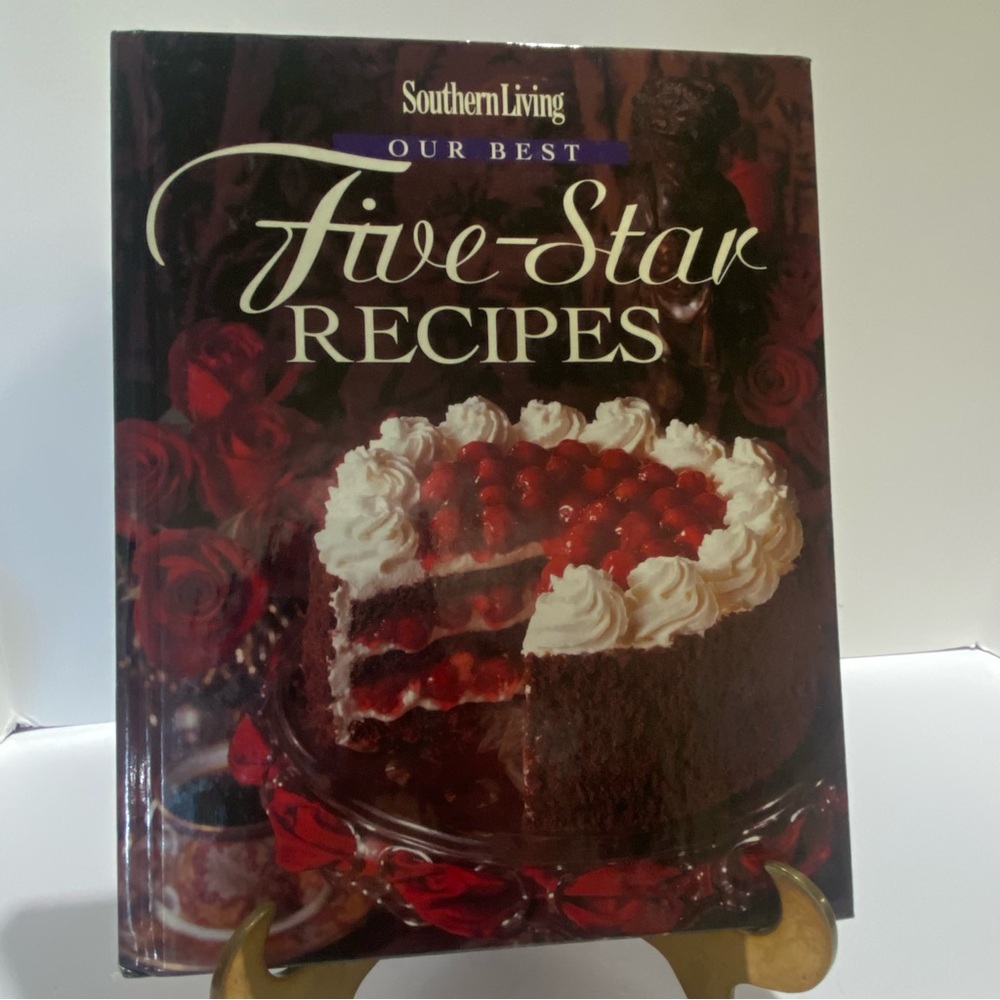 Southern Living "Our Best Five-Star Recipes" Hardcover Cookbook 1997 Oxmoor Hous
